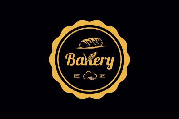 Download Simple Bakery Logo Label Design - Bakery logo Collection